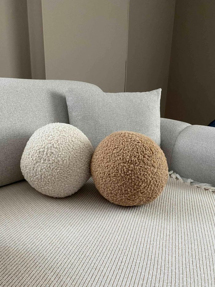 Teddy Top Yastık Bej Rengi - Görsel 2