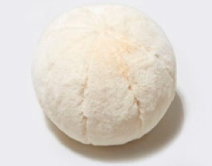 Peluş Top Yastık Krem
