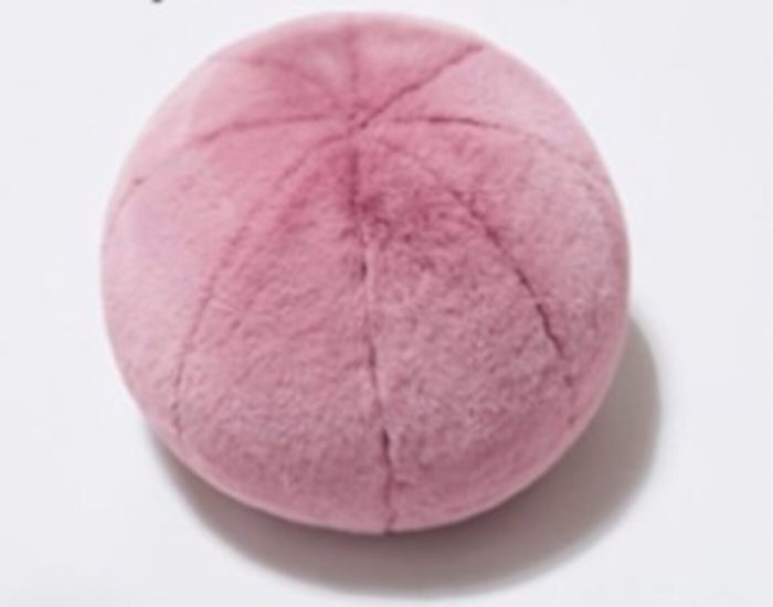 Peluş Top Yastık Pembe Top Yastık