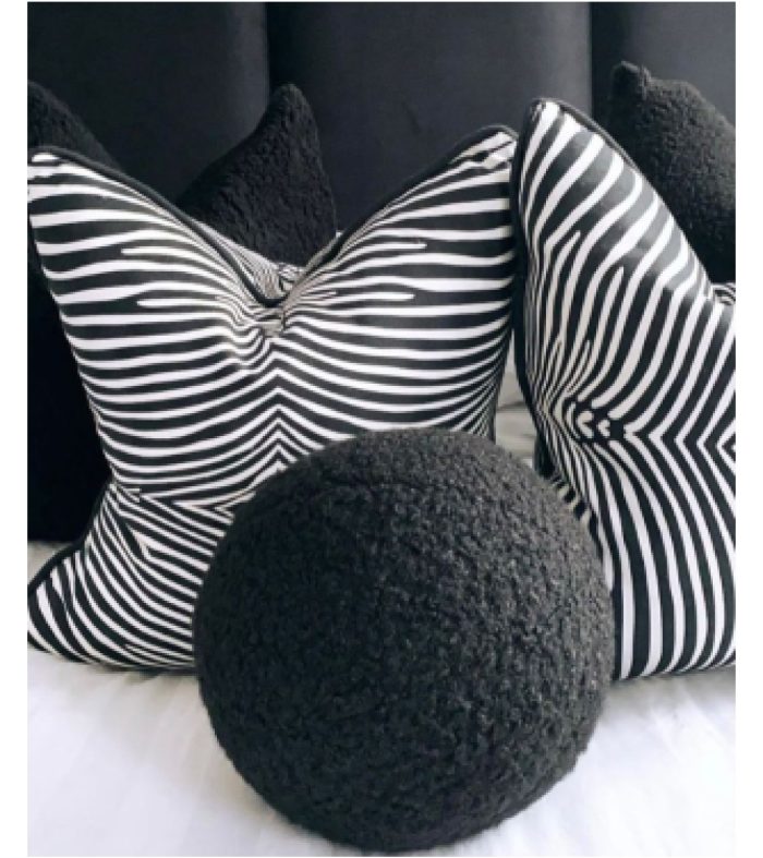 Teddy Top Yastık Siyah - Görsel 4