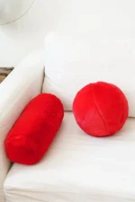 Peluş Top & Silindir Yastık - Görsel 6