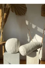 Peluş Top & Silindir Yastık