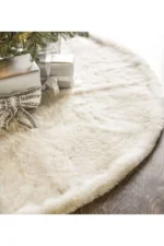 Peluş yılbaşı örtü 100cm